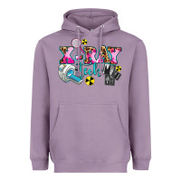 Lavender x ray tech Heavyweight Hoodie - AdoDesignShop
