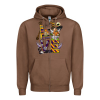Chestnut halloween love gnome Zipper Hoodie - BarkalooDesign