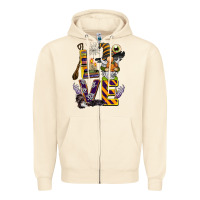Sandshell halloween love gnome Zipper Hoodie - BarkalooDesign