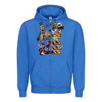 True Royal halloween love gnome Zipper Hoodie - BarkalooDesign