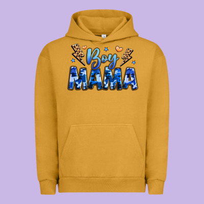 Boy Mama Urban Hoodie Designed By Jahusdesignshop