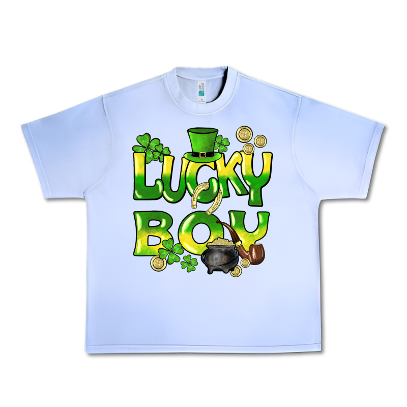 Lucky Boy St. Patrick's Day Urban Heavy Tee by HowdyJamesFarm | Teevron