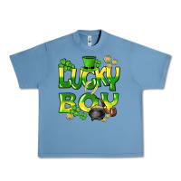 Pebble Blue Lucky Boy St. Patrick's Day Urban Heavy Tee - HowdyJamesFarm