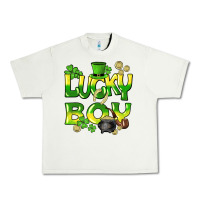 Pistachio Lucky Boy St. Patrick's Day Urban Heavy Tee - HowdyJamesFarm