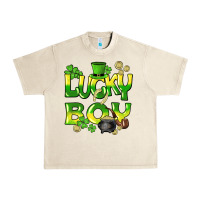Sandshell Lucky Boy St. Patrick's Day Urban Heavy Tee - HowdyJamesFarm