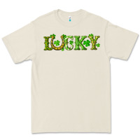Bone st. patrick's day lucky with clovers and horseshoe Premium Tee - RanaPortraitStore