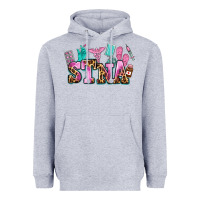 Heather Grey stna Heavyweight Hoodie - AdoDesignShop