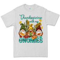 Dove Grey Thanksgiving With My Gnomes Premium Tee - NancyCooperArtShop