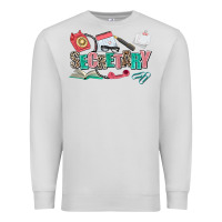 Dove Grey secretary Premium Sweatshirt - AdoDesignShop