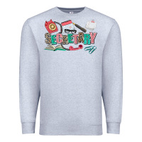 Heather Grey secretary Premium Sweatshirt - AdoDesignShop