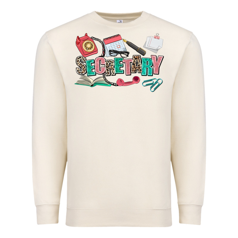 Secretary Premium Sweatshirt by AdoDesignShop | Teevron