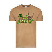 Vintage Camel Sham rockin skeleton hand St. Patrick's Vintage Tee - CowGirlArtShop