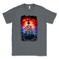 Charcoal Heather Things Eleven Days Stranger Classic Tee - maiPhamDesign