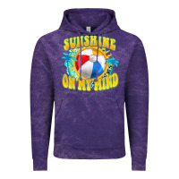 Cloud Purple Sunshine on my mind Vintage Hoodie - FaDigitalArtStudio