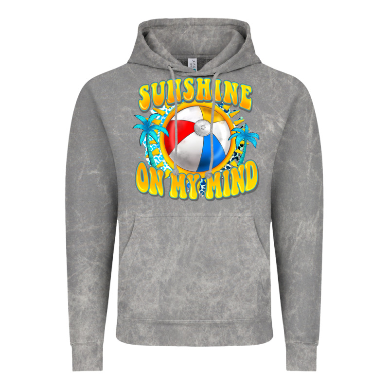 Sunshine On My Mind Vintage Hoodie by FaDigitalArtStudio | Teevron