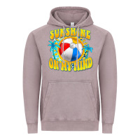 Vintage Zinc Sunshine on my mind Vintage Hoodie - FaDigitalArtStudio