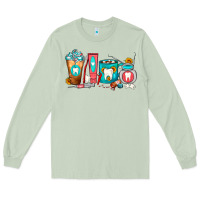 Matcha Dentist Coffee Cups Long Sleeve Tee - FaDigitalArtStudio