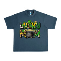 Midnight Navy lucky mom St. Patrick's Urban Heavy Tee - HowdyJamesFarm