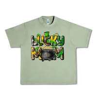Oil Green lucky mom St. Patrick's Urban Heavy Tee - HowdyJamesFarm