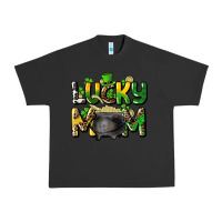 Pigment Black lucky mom St. Patrick's Urban Heavy Tee - HowdyJamesFarm