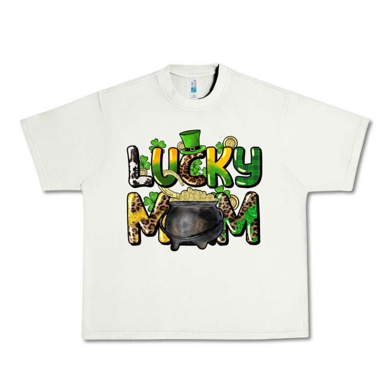 Lucky Mom St. Patrick's Urban Heavy Tee by HowdyJamesFarm | Teevron