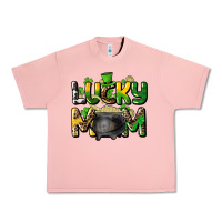 Salmon lucky mom St. Patrick's Urban Heavy Tee - HowdyJamesFarm