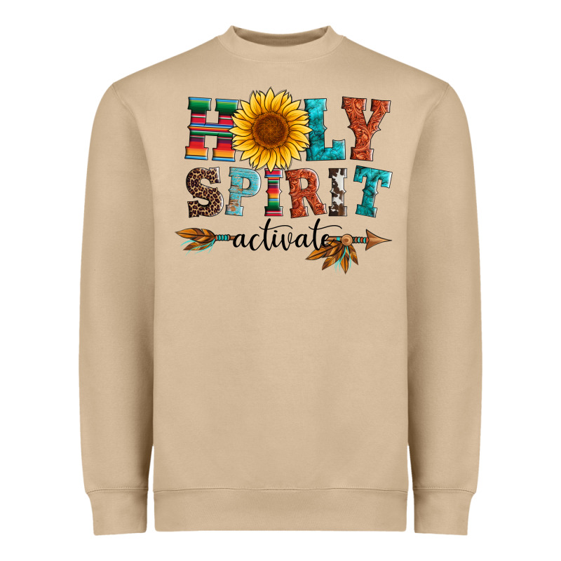 Holy Spirit Activate Heavyweight Sweatshirt by Artiststas | Teevron