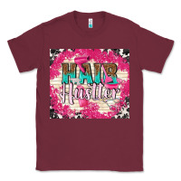 Burgundy hair hustler with elements Classic Tee - TumblerDesignByShophia