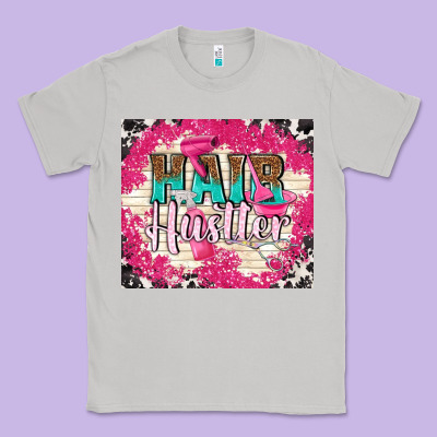 Hair Hustler With Elements Classic Tee Designed By Tumblerdesignbyshophia