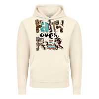 Vintage Artic Western Faith Over Fear Vintage Hoodie - FaDigitalArtStudio