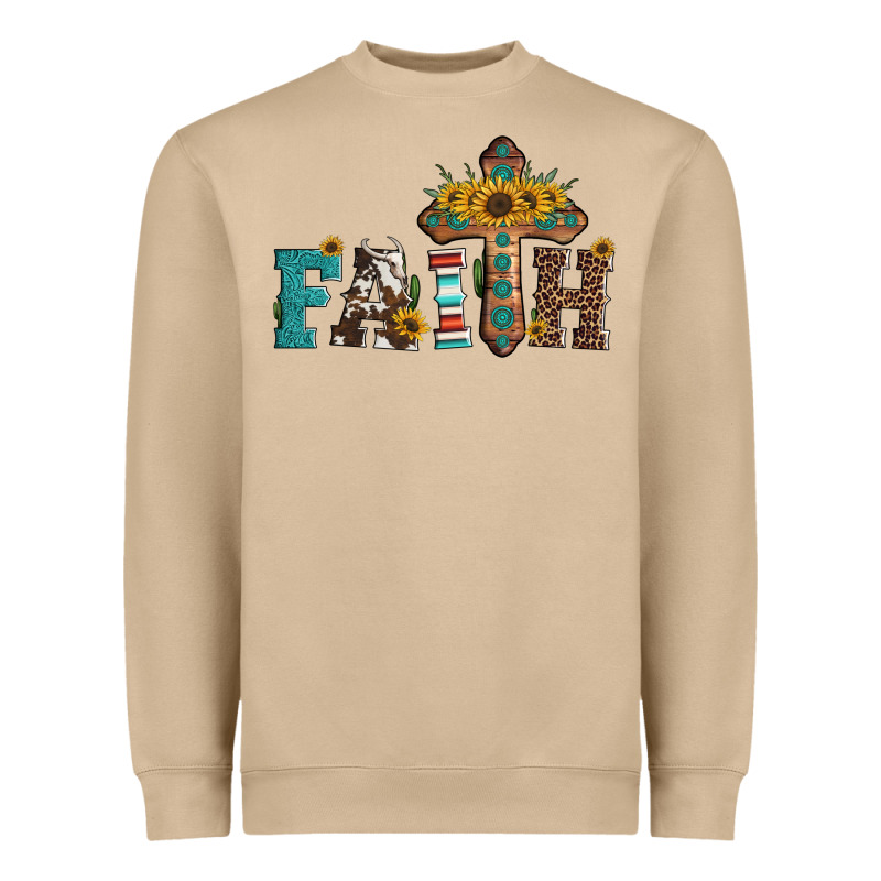 Faith Heavyweight Sweatshirt by Artiststas | Teevron