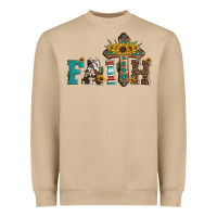 Mushroom faith Heavyweight Sweatshirt - Artiststas