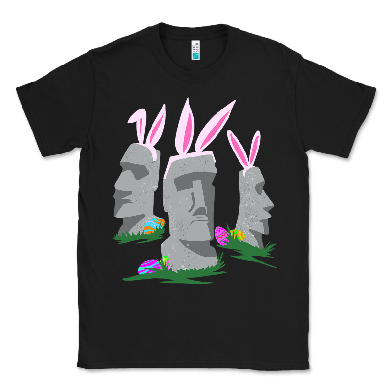 Easter Island Moai Figures  Cute Travelers Funny Gift Classic Tee by maiPhamDesign | Teevron