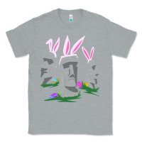 Heather Grey easter island moai figures  cute travelers funny gift Classic Tee - maiPhamDesign
