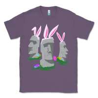 Lavender easter island moai figures  cute travelers funny gift Classic Tee - maiPhamDesign