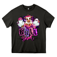 Asphalt Bull sheet Halloween ghost Heifer Heavy Core Tee - RanaPortraitStore