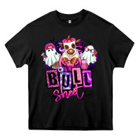 Black Bull sheet Halloween ghost Heifer Heavy Core Tee - RanaPortraitStore