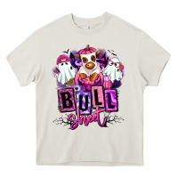 Cream Bull sheet Halloween ghost Heifer Heavy Core Tee - RanaPortraitStore