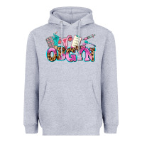 Heather Grey obgyn Heavyweight Hoodie - AdoDesignShop