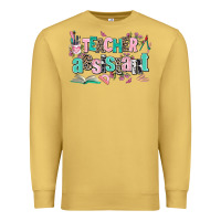 Antique Gold teacher assistant Premium Sweatshirt - AdoDesignShop