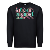 Black teacher assistant Premium Sweatshirt - AdoDesignShop