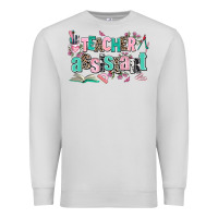 Dove Grey teacher assistant Premium Sweatshirt - AdoDesignShop