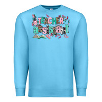 Ocean Blue teacher assistant Premium Sweatshirt - AdoDesignShop