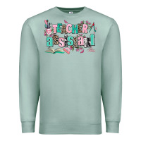 Seafoam teacher assistant Premium Sweatshirt - AdoDesignShop