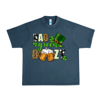 Midnight Navy Bad green boozy St. Patrick's Day Urban Heavy Tee - CowGirlArtShop