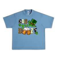 Pebble Blue Bad green boozy St. Patrick's Day Urban Heavy Tee - CowGirlArtShop