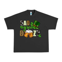 Pigment Black Bad green boozy St. Patrick's Day Urban Heavy Tee - CowGirlArtShop