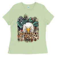 Born To Be Free 4th Of July Ladies Tee | Teevron