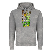 Cloud Rock St. Patrick's Western lucky Vintage Hoodie - OliviaCreatesArt
