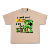 Burro I don't need luck i've got skill Urban Heavy Tee - CowGirlArtShop